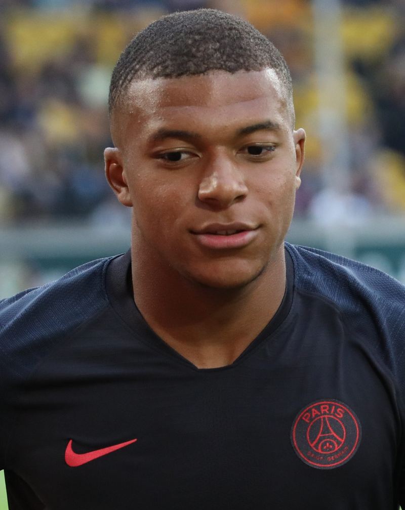 Kylian Mbappe press photo