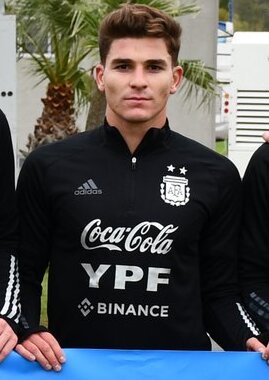 Julián Álvarez, press photo