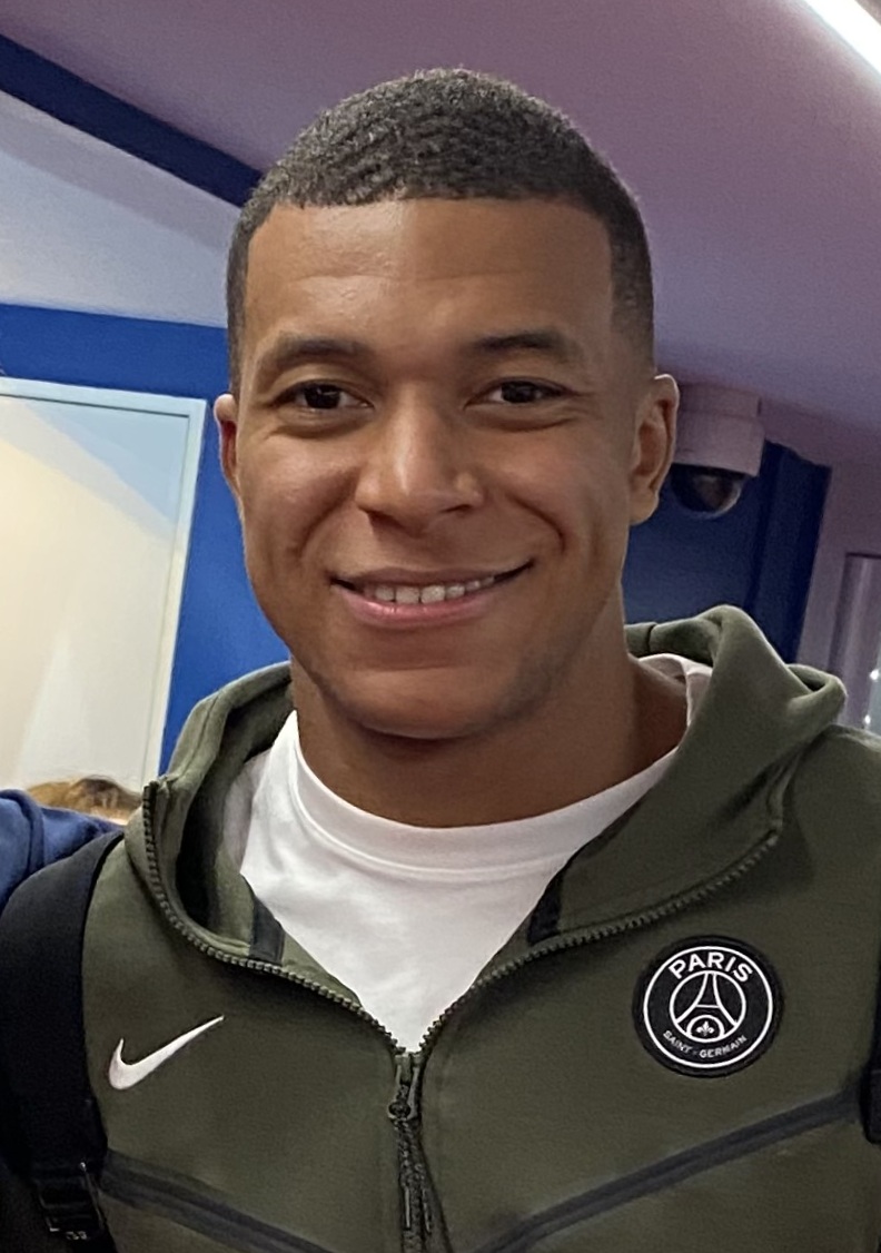 Kylian Mbappé, press photo