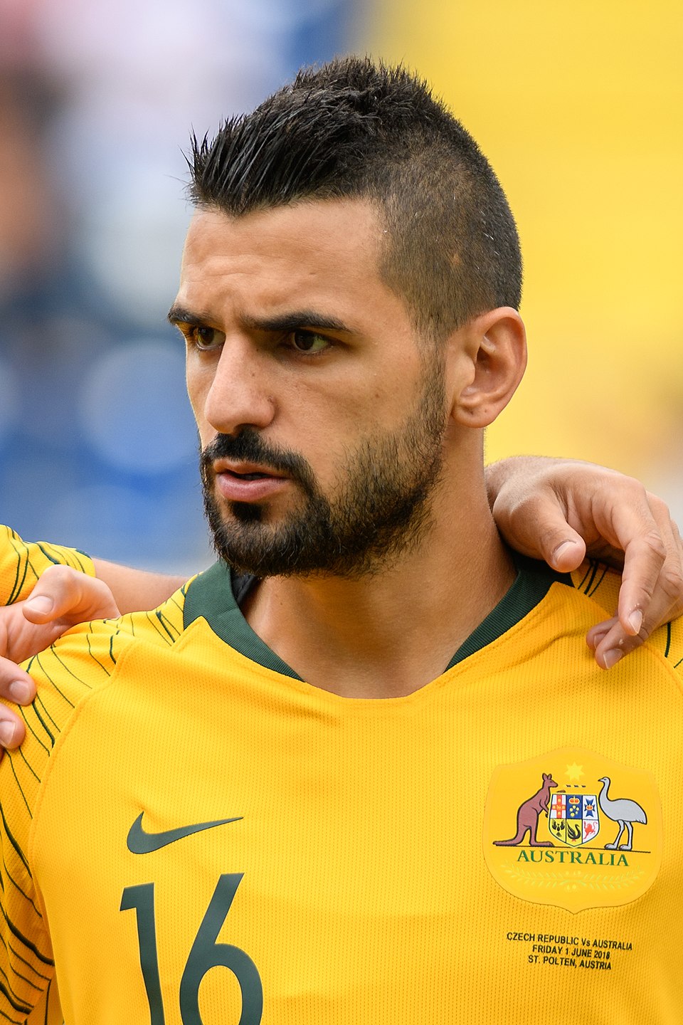 Aziz Behich, press photo