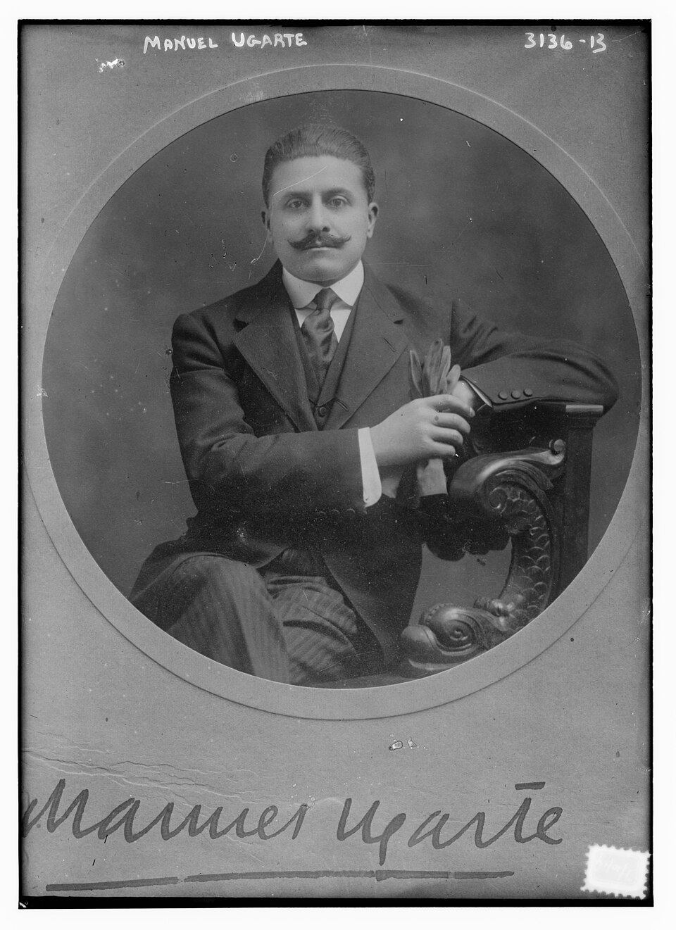 Manuel Ugarte, press photo