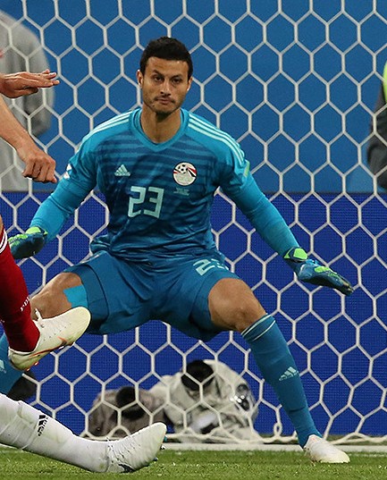 Mohamed El Shenawy, press photo