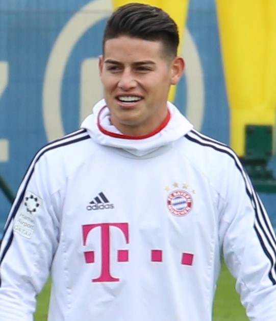James Rodríguez, press photo