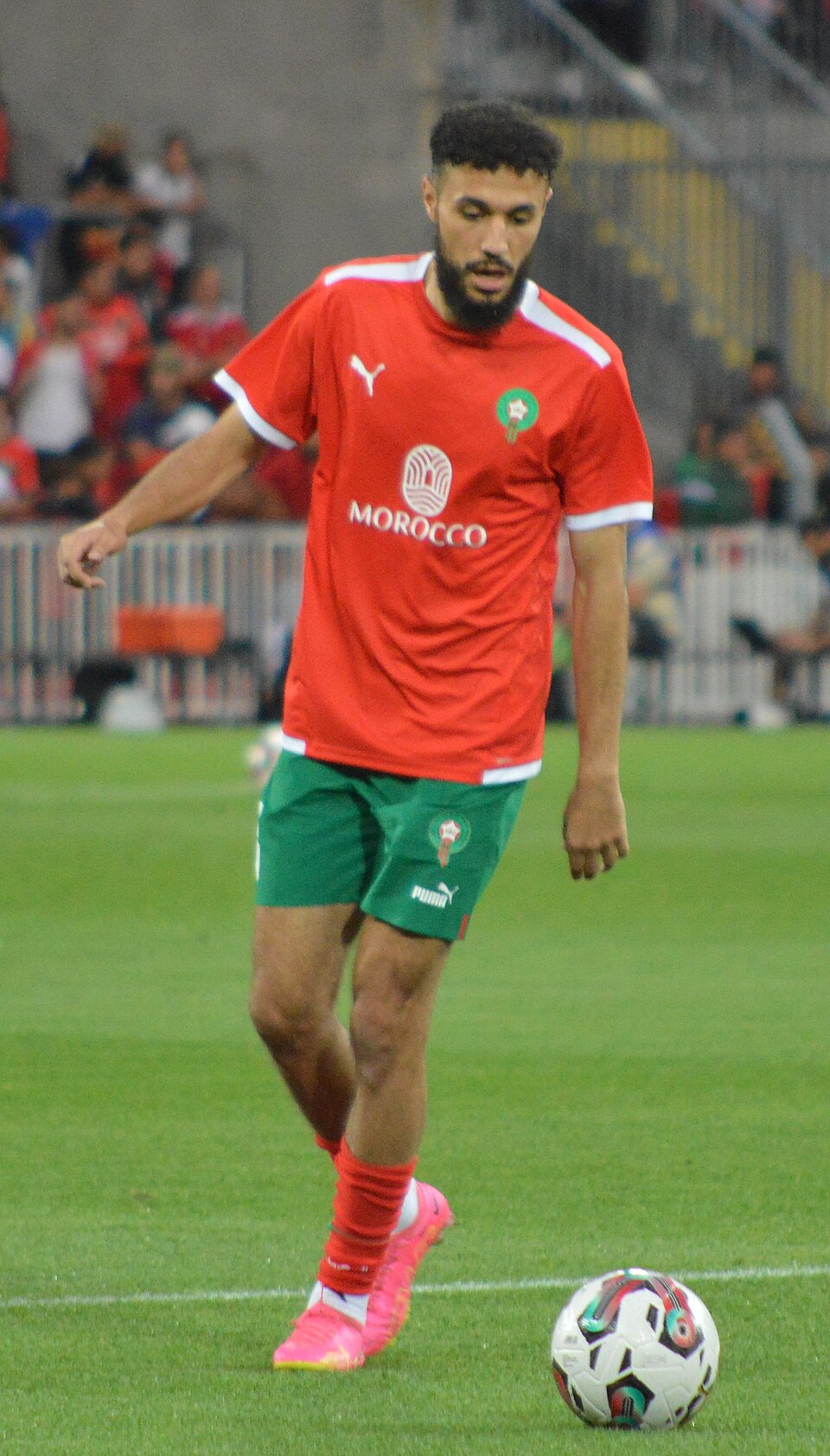 Noussair Mazraoui, press photo