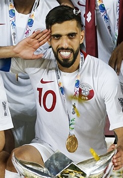 Hassan Al-Haydos, press photo