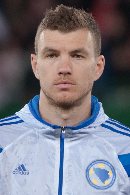 Edin Dzeko, press photo