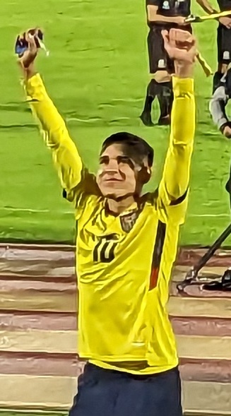 Kendry Páez, press photo