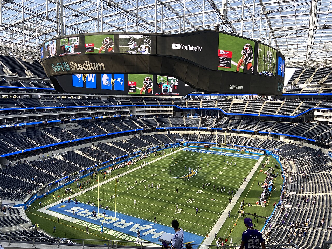 SoFi Stadium interior